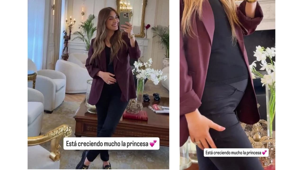 Cynthia Rodríguez mostró lo grande que está su 'baby bump'.