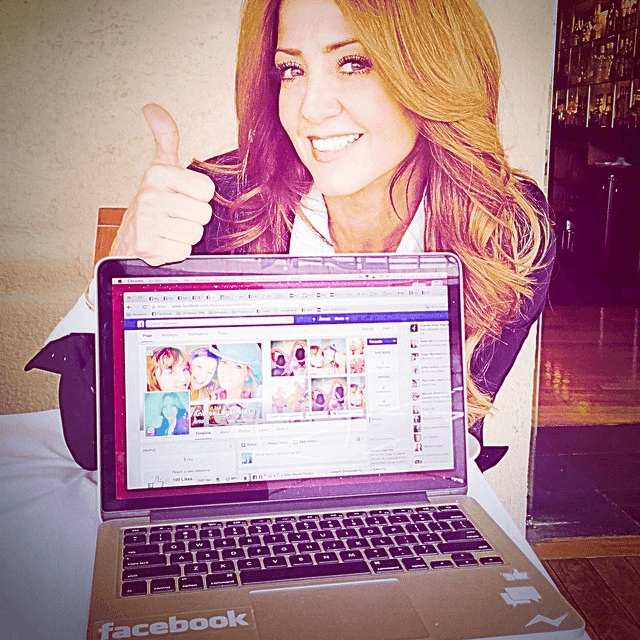 Siempre pendiente de sus fans.