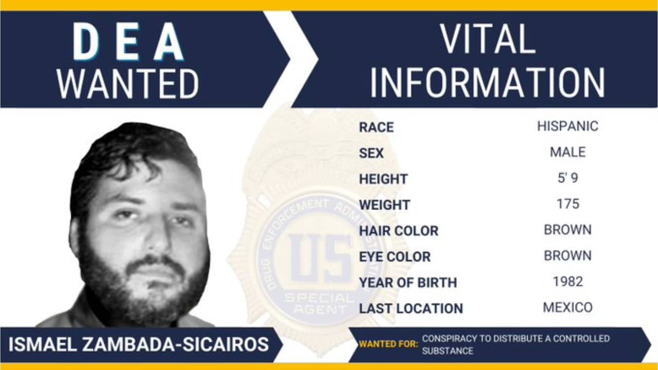 DEA San Diego reactiva ficha de búsqueda de ‘El Mayito Flaco’, el hijo de Ismael ‘El Mayo’ Zambada
