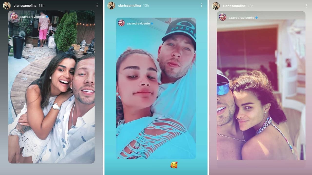 Clarissa Molina y Vicente Saavedra