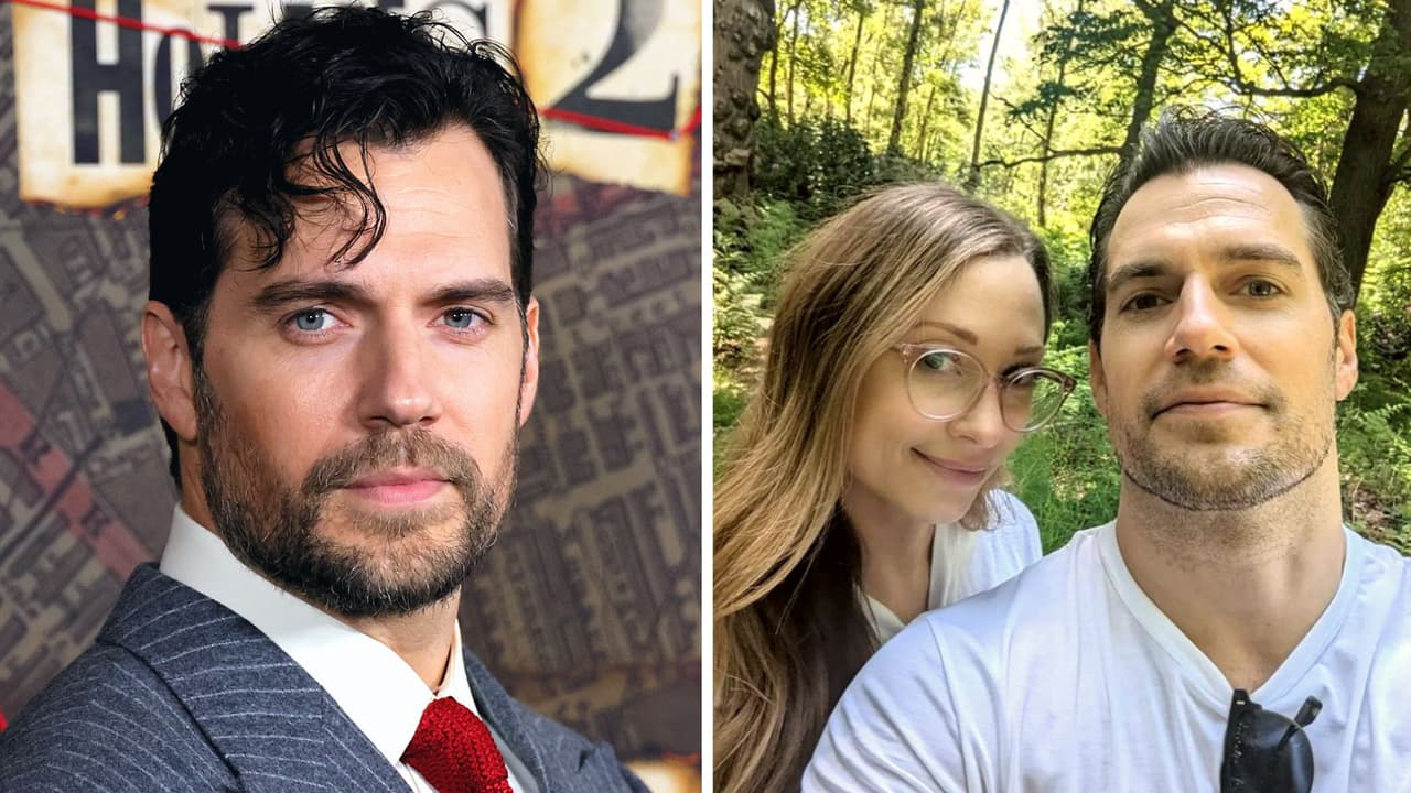 Henry Cavill debuta con su novia en la alfombra roja y le dedica un amoroso mensaje