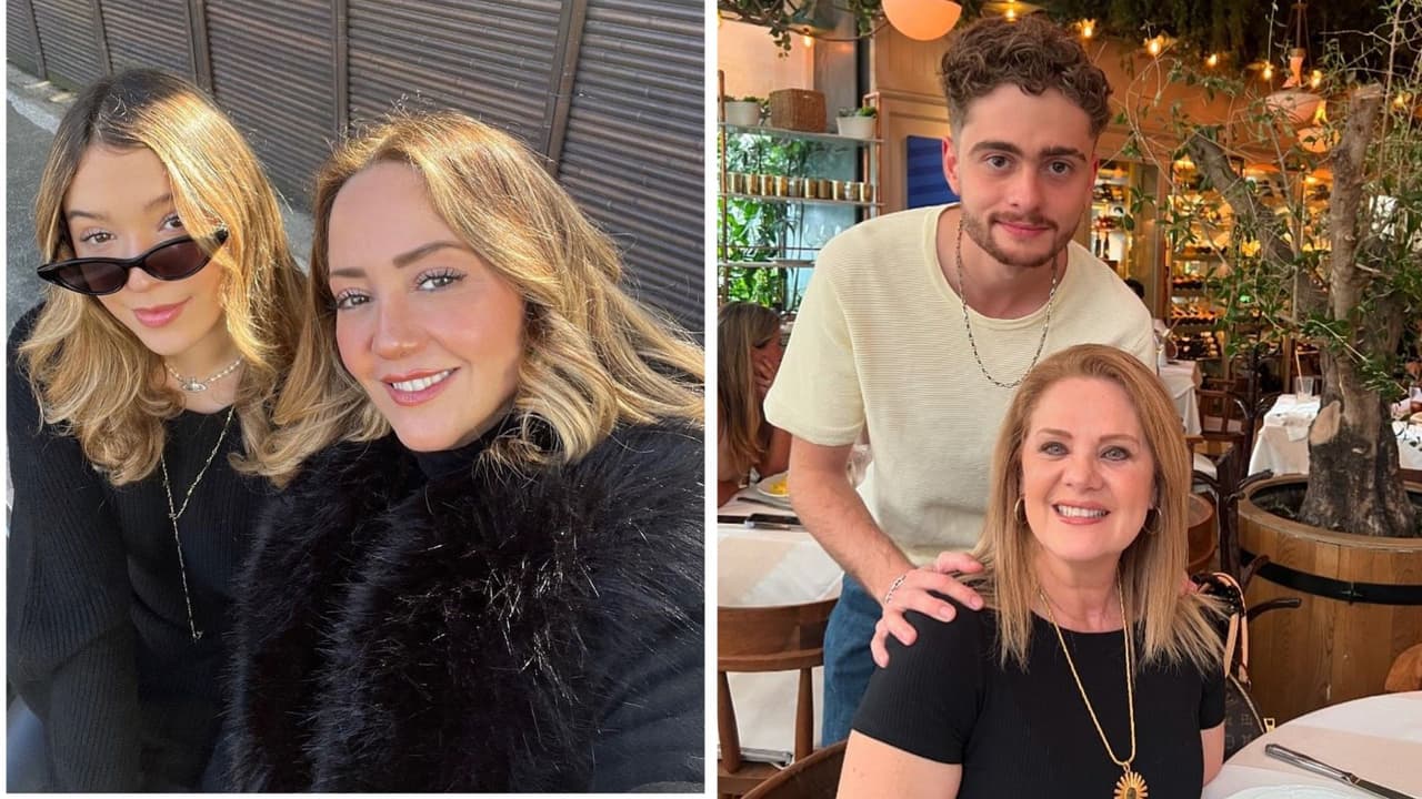 Hijos de Andrea Legarreta y Erika Buenfil celebran su graduación: Estos mensajes les dedicaron sus madres