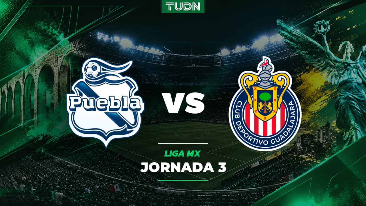 Puebla vs. Chivas EN VIVO partido de Jornada 3: Empate en el Estadio Cuauhtémoc
