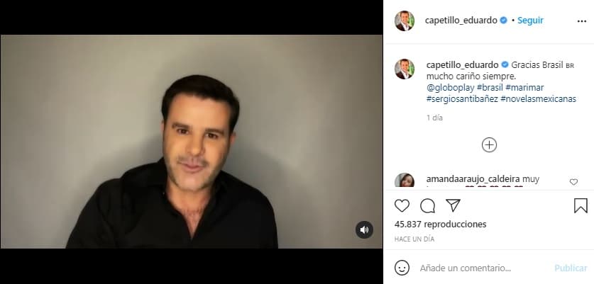 A 27 años del estreno, la telenovela sigue transmitiéndose en otros países, recientemente en Brasil. Capetillo ha recibido múltiples mensajes de sus fans, por lo que esta semana se tomó el tiempo para devolver las muestras de cariño en Instagram.
<br>