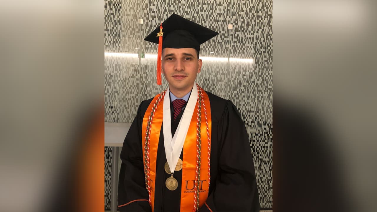 La historia de este joven demuestra que la comunidad inmigrante puede lograr sus sueños con esfuerzo, trabajo y disciplina.