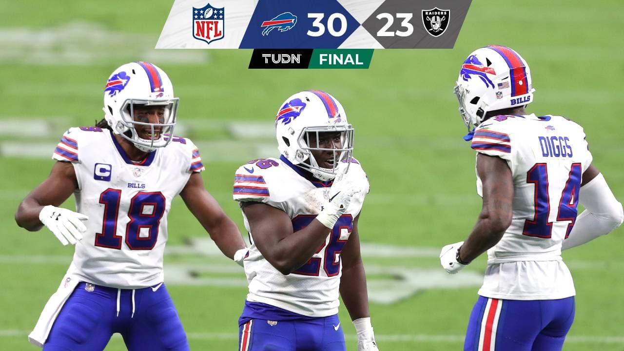 Bills vence a Raiders y manda en la División Este de la AFC