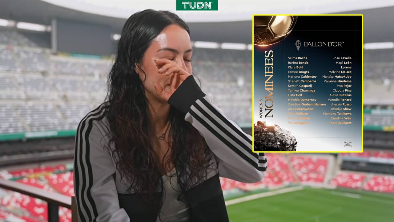 Scarlett Camberos se emociona tras ser nominada al Balón de Oro: "Es un orgullo"