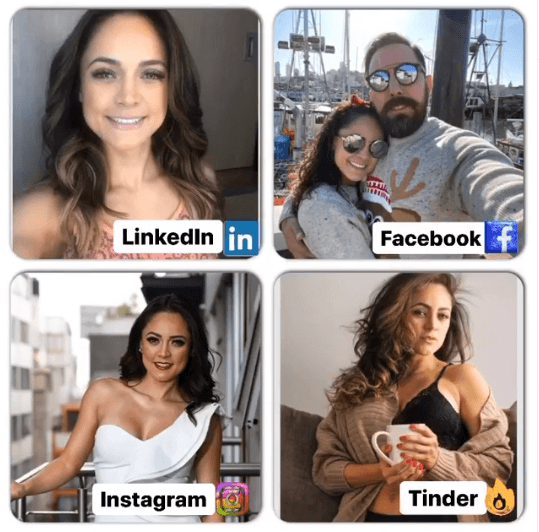 Jessica Segura, quien interpretó a ‘Tecla’ en Una Familia de Diez, aprovechó el desafío para robar suspiros en su perfil de LinkedIn, Instagram y Tinder, mientras en Facebook presumió su relación amorosa con Adrián Pous.
<br>