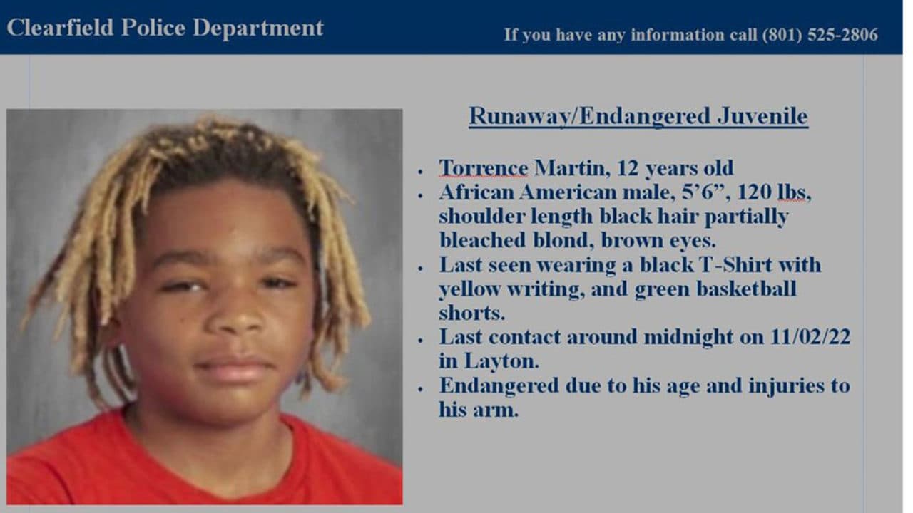 ¿Lo has visto? Policía de Clearfield busca a niño de 12 años