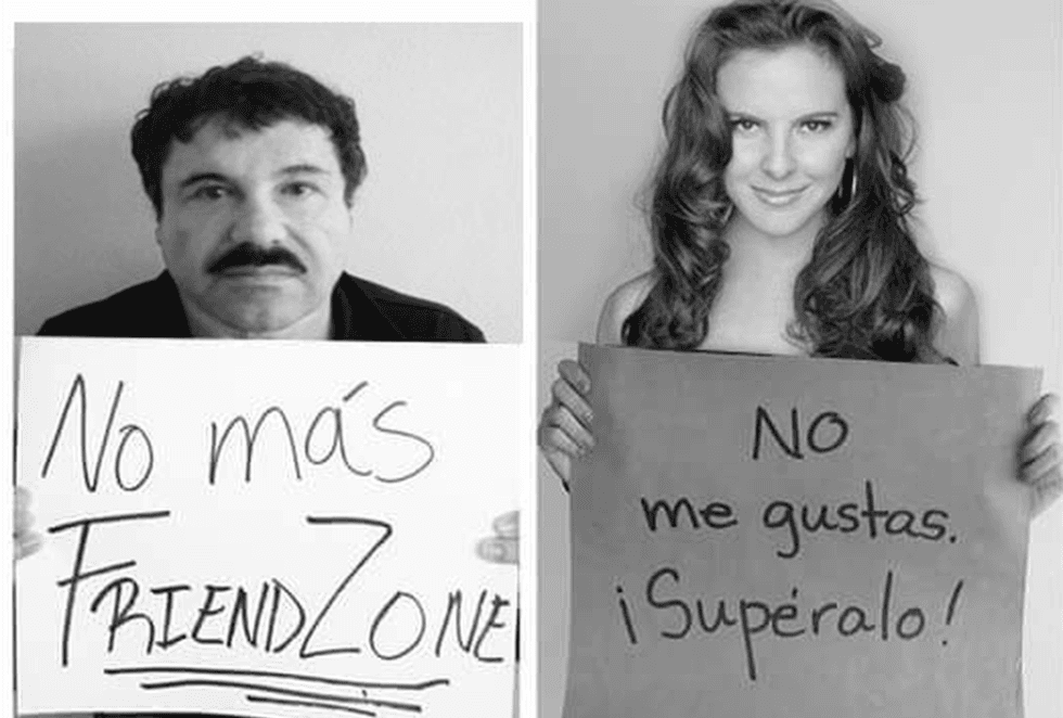 Los mejores memes sobre los mensajes "amistosos" entre Kate del Castillo y 'El Chapo'.