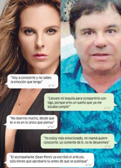 Los mejores memes sobre los mensajes "amistosos" entre Kate del Castillo y 'El Chapo'.