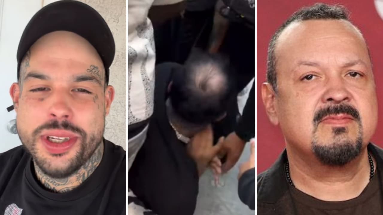 Emiliano Aguilar reacciona a que su calvicie quedara expuesta durante pelea: “Pelón como mi apá”
