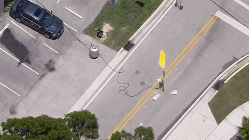 Fuga de gas mantuvo angustiados a más de 300 personas en 8 edificios de Coconut Grove