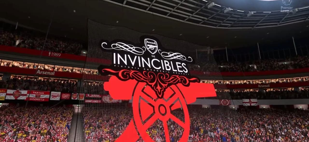 Los 'Gunners' recuerdan su año más glorioso en la Premier League, la temporada 2003-04 donde no perdieron ningún partido y se ganaron el mote de: 'los Invencibles'.