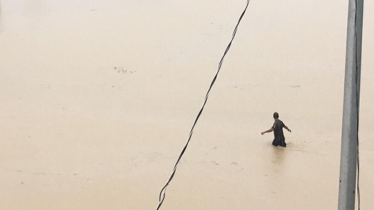 El Río Blanco y el Río Daguao en Naguabo se salieron de su cauce.