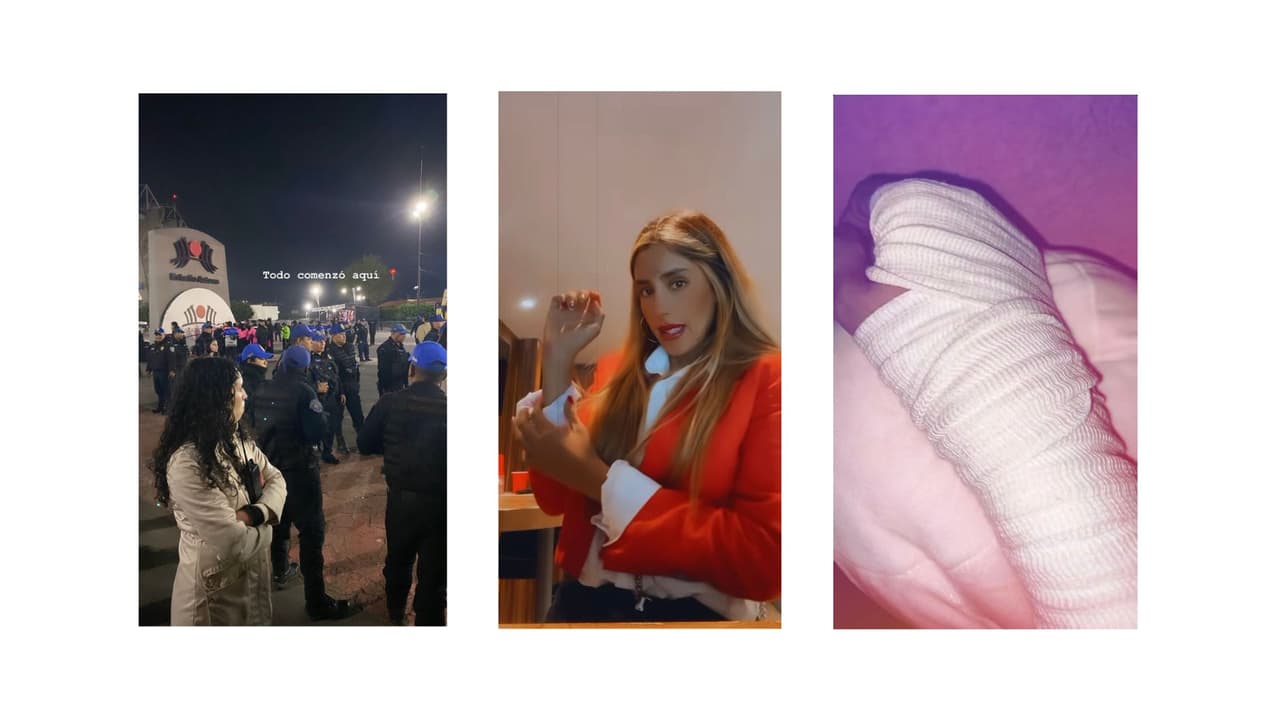 La actriz de 'Diseñando tu amor' denunció haber sido golpeada por un grupo de mujeres.