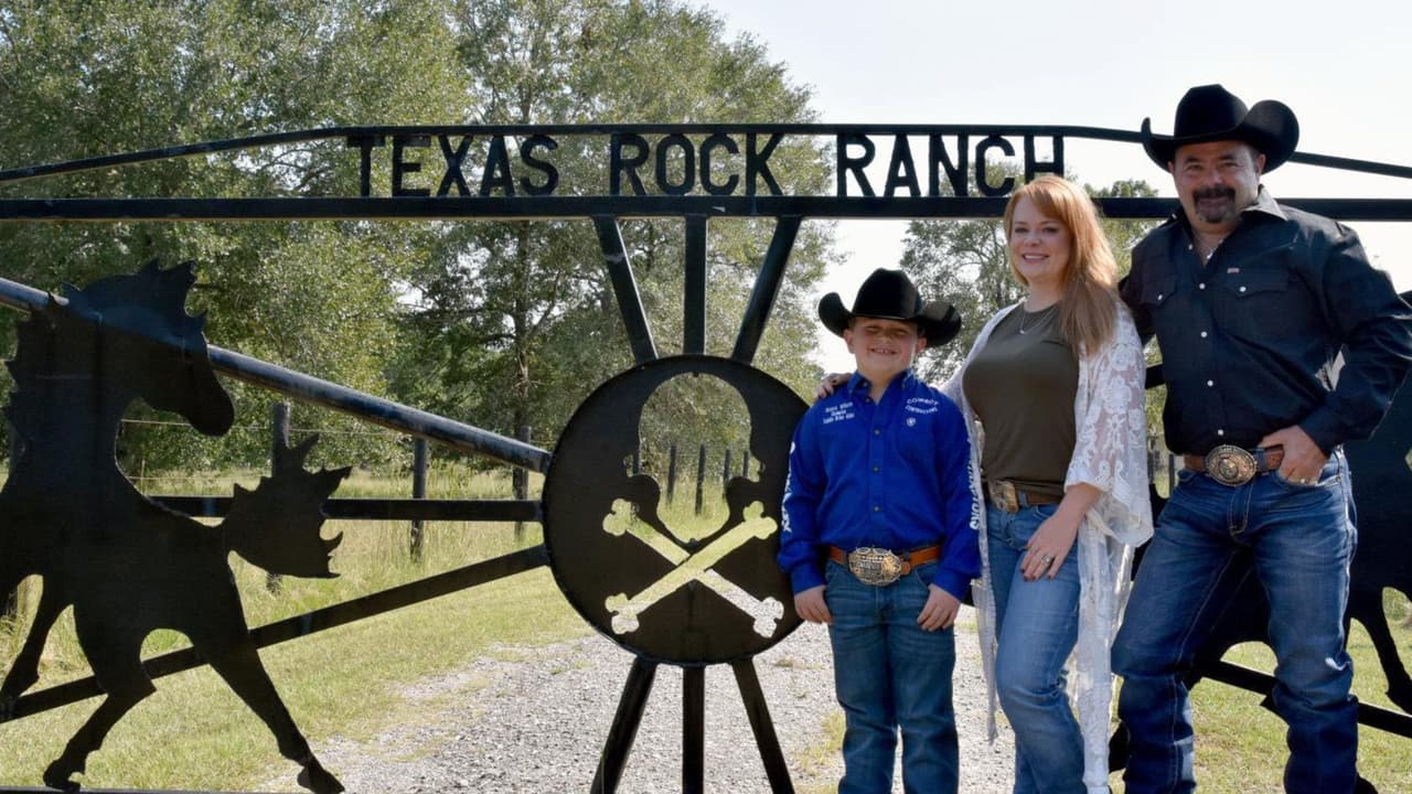 Jeff Wilson y su familia