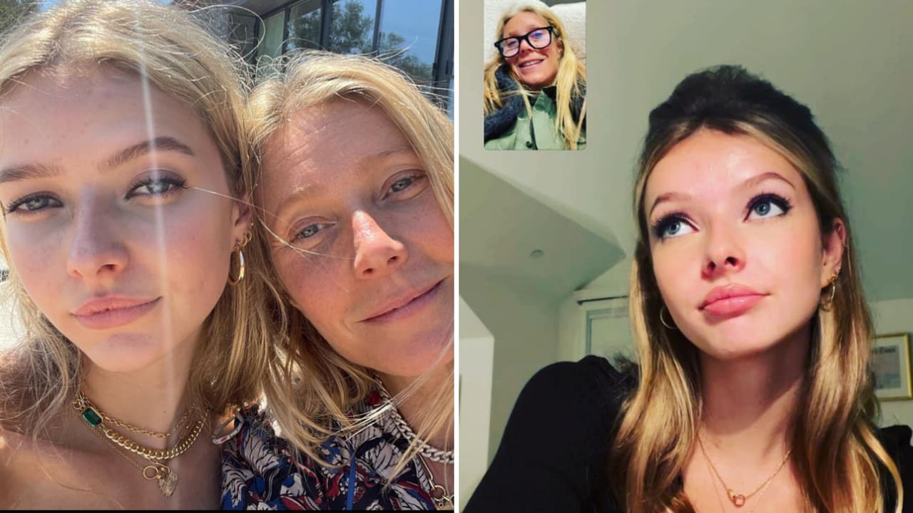 Gwyneth Paltrow y su hija Apple