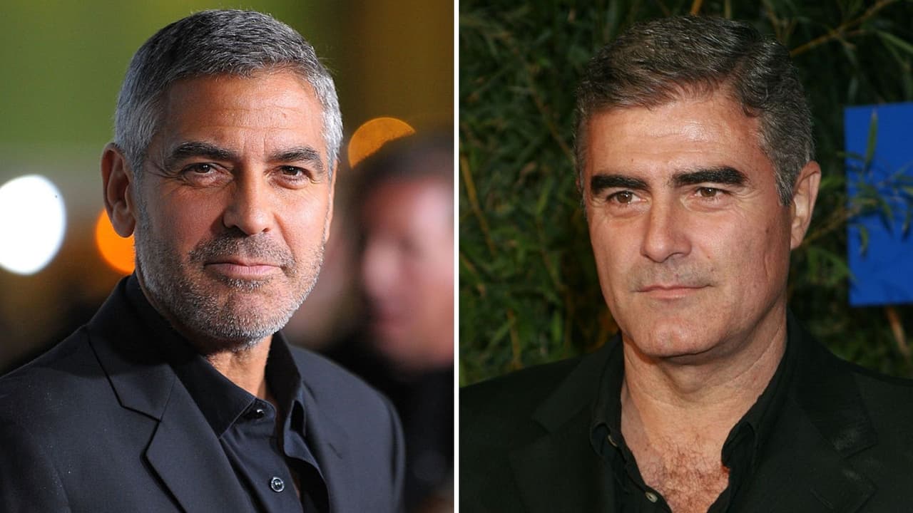 Saúl Lizaso y George Clooney
