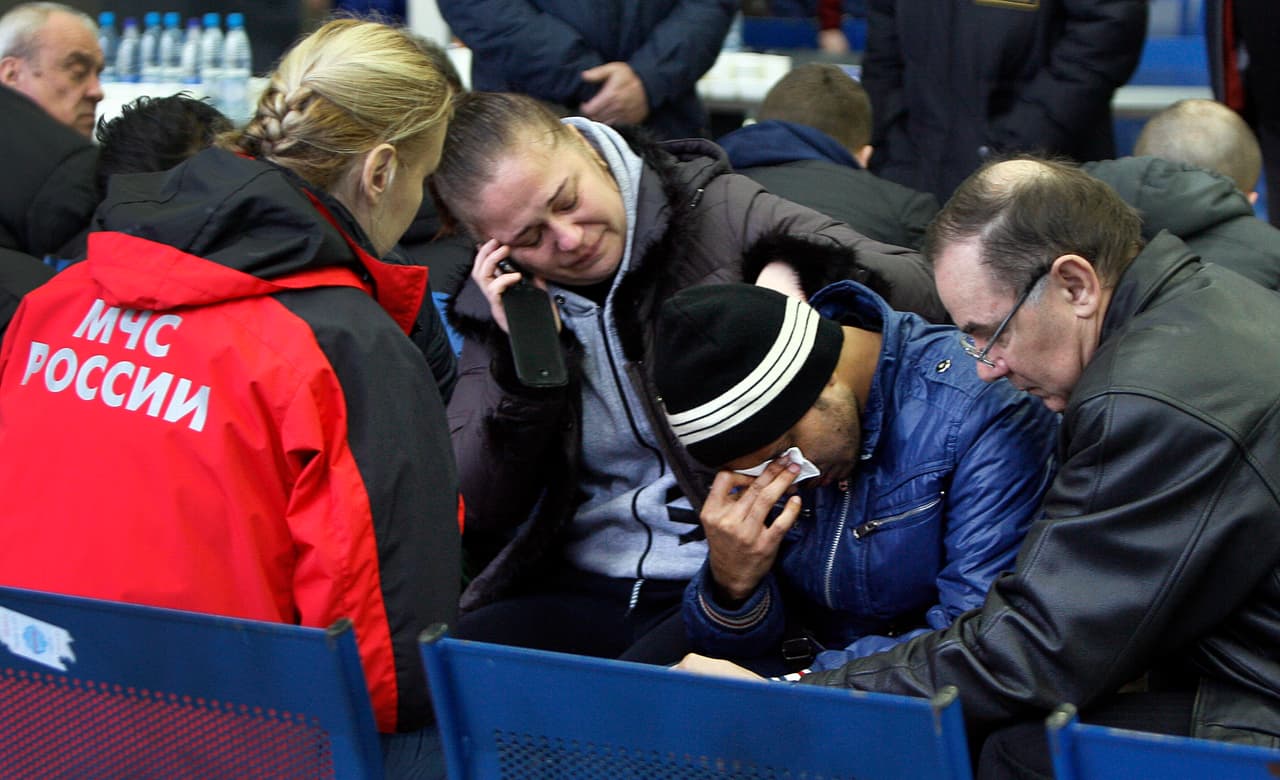 El dolor de los familiares de las víctimas.