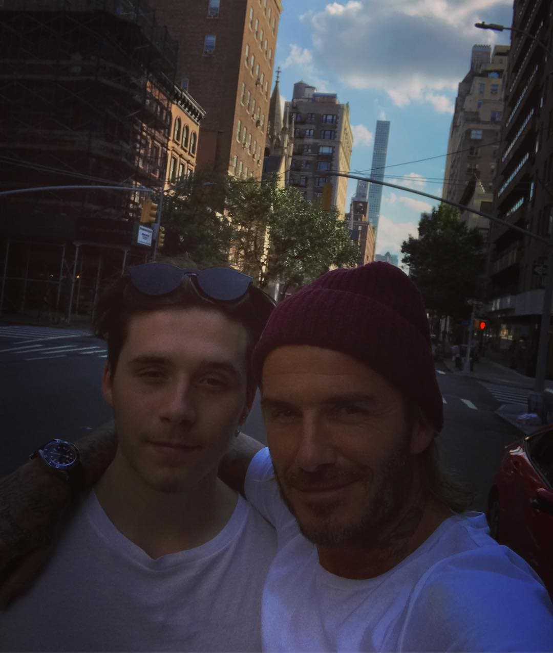 El joven, de 18 años, decidió abandonar el nido para estudiar la carrera de fotografía en Parsons Private Art and Design School, una de las academias de diseño más prestigiosas de esa ciudad.