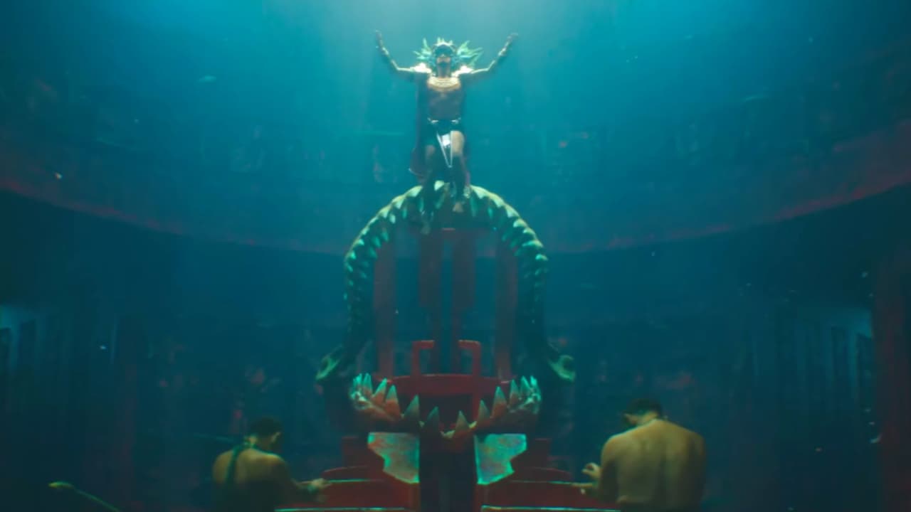 Namor en la antigua civilización de Talocan en ‘Black Panther: Wakanda Forever’.