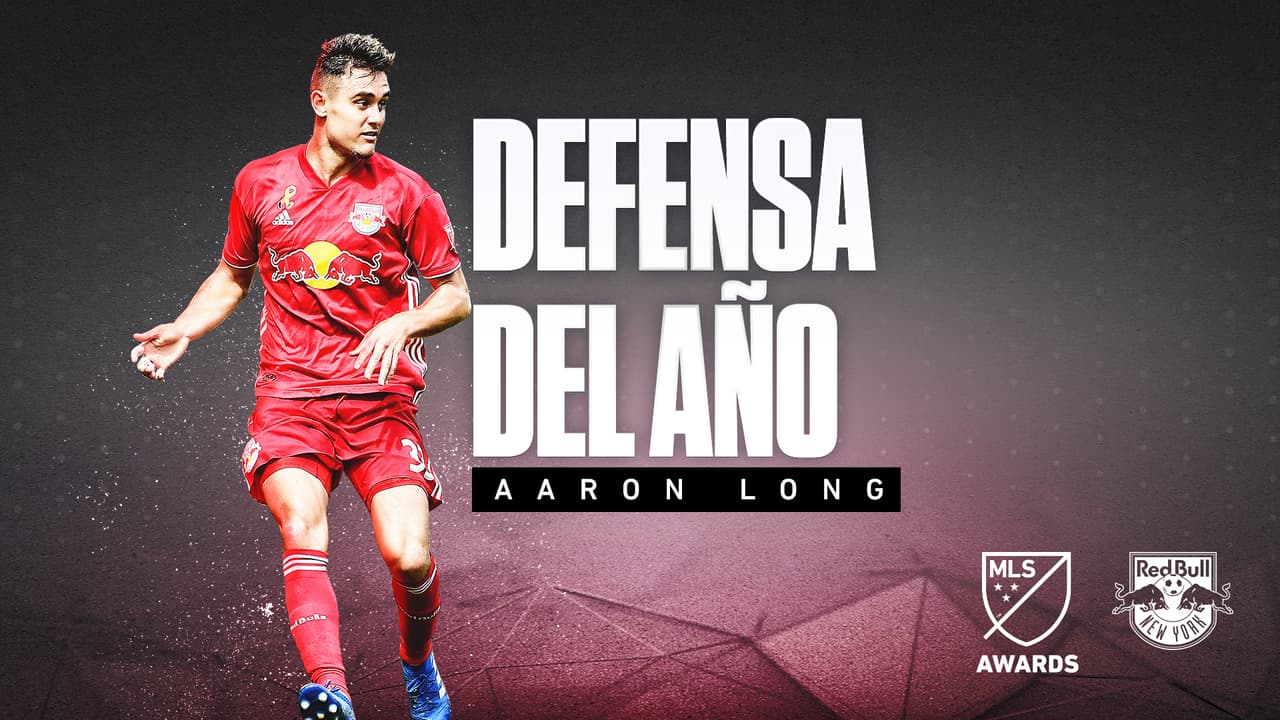 Aaron Long, de New York Red Bulls y la selección de EEUU, es el Defensa del Año 2018 en MLS