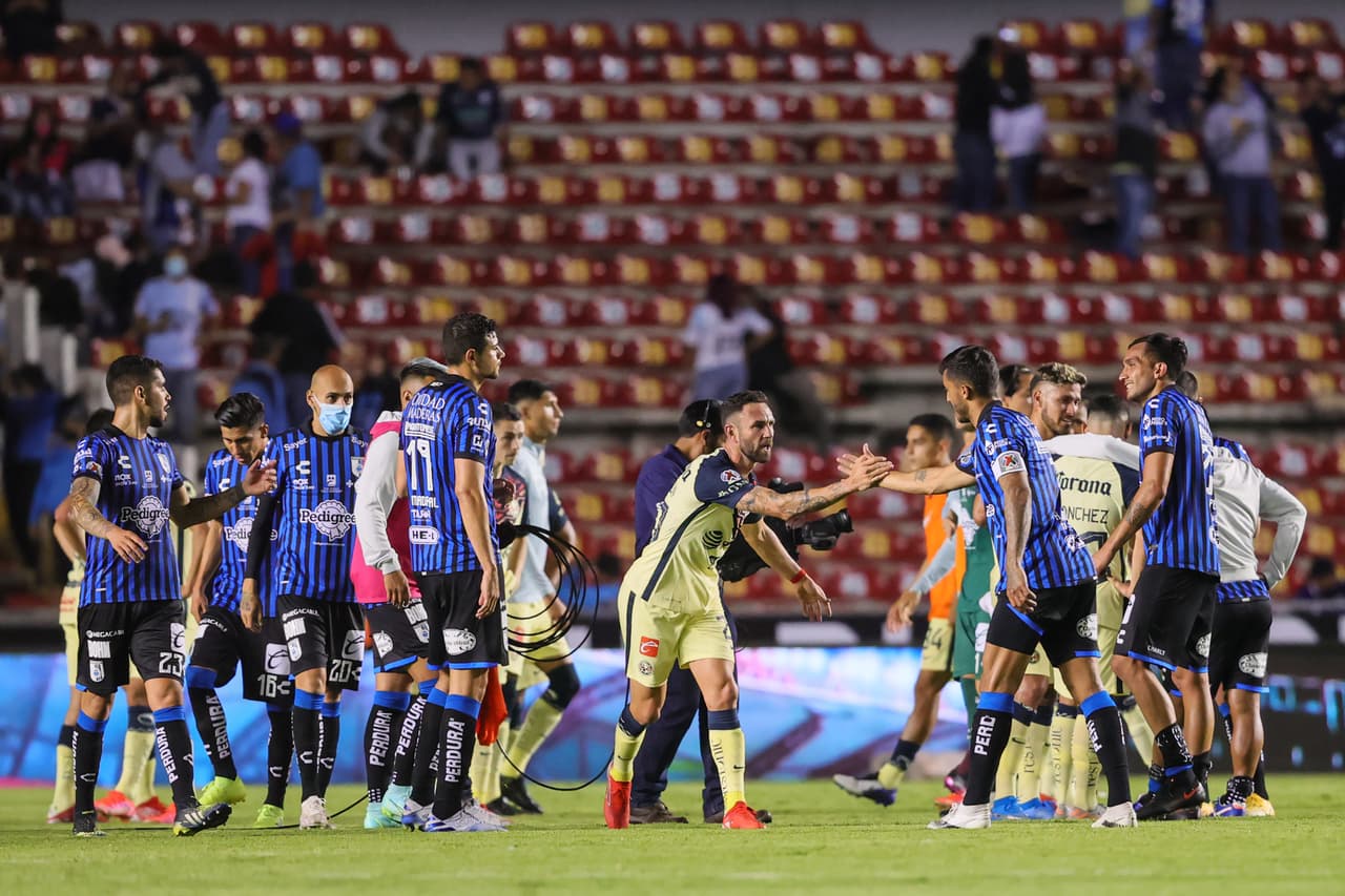 América y Querétaro no se hacen daño e inauguran el Apertura 2021 con un empate a ceros.