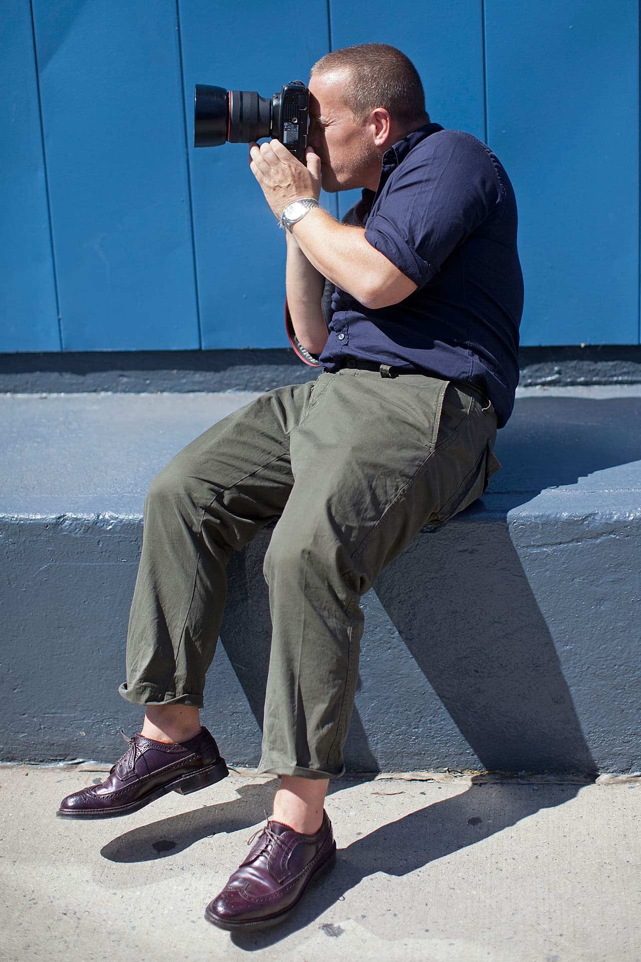 Solo el trabajo arduo hizo de Scott Schuman un bloggero reconocido.