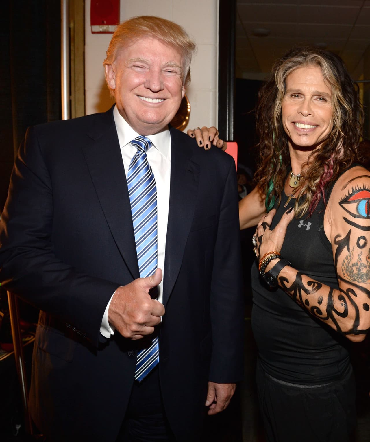 Aerosmith y su líder Steven Tyler le ha advertido al magnate que no use sus canciones en sus eventos de campaña