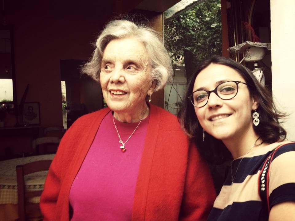 Hacer esta foto con la escritora Elena Poniatowska fue particularmente difícil, "ella no fue muy receptiva sobre lo que quería lograr en el retrato" cuenta Andrea.