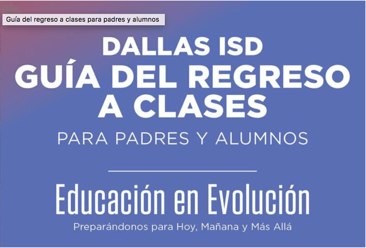 Distrito Escolar de Dallas