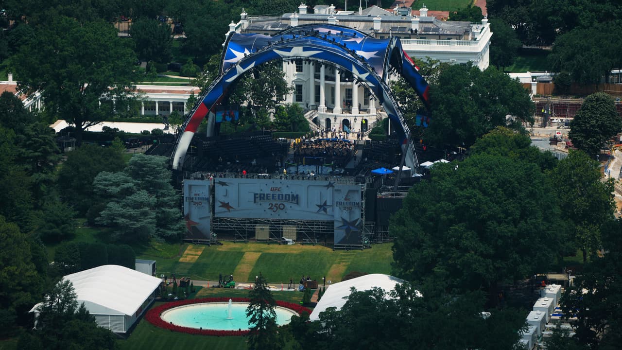 UFC Freedom 250: Cierres de calles y restricciones en Washington DC este fin de semana