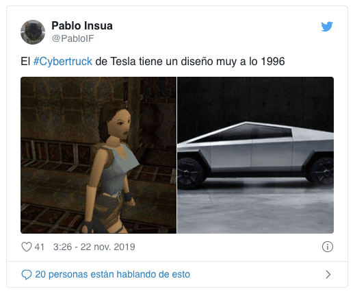 <b>En video:</b>
<a href="https://www.univision.com/carros/elon-musk-presenta-a-la-tesla-cybertruck-en-medio-de-un-momento-vergonzoso-video" target="_blank">Elon Musk presenta a la Tesla Cybertruck en medio de un momento vergonzoso</a>
<br>
<b>Los detalles:</b>
<a href="https://www.univision.com/carros/los-angeles-2019-la-tesla-cybertruck-es-una-pickup-electrica-con-un-diseno-fuera-de-serie-fotos" target="_blank">La Tesla Cybertruck es una pickup eléctrica con un diseño fuera de serie</a>