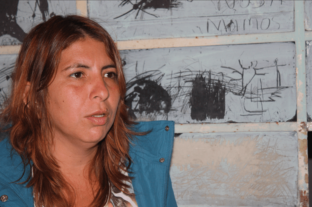 Olga Lucía Castillo, madre colombiana que denunció la violación de su hija de 12 años por parte de un militar y un contratista privado del ejército de Estados Unidos.