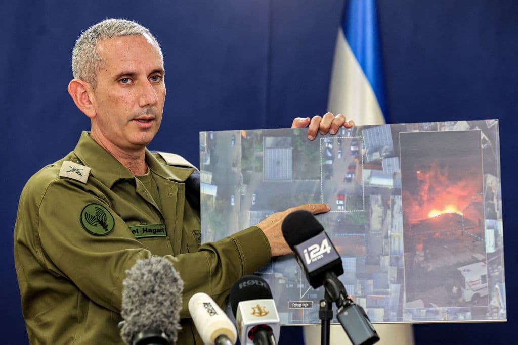 Qué 'pruebas' presentó el Ejército de Israel para desvincularse de la explosión en el hospital de Gaza y acusar a la Yihad Islámica