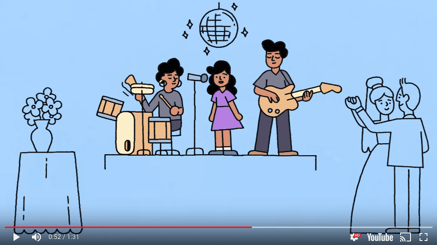 Selena Quintanilla también cantó en fiestas de matrimonio...