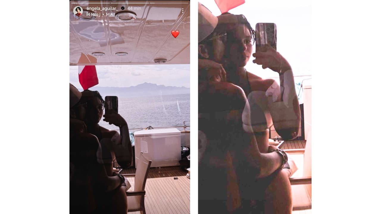 Ángela Aguilar se presumió al lado de Nodal.