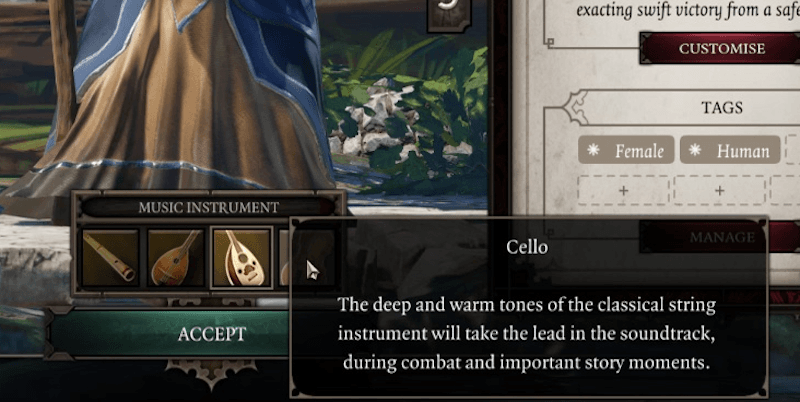 Un truco de personalización musical del personaje que todos podrán copiar