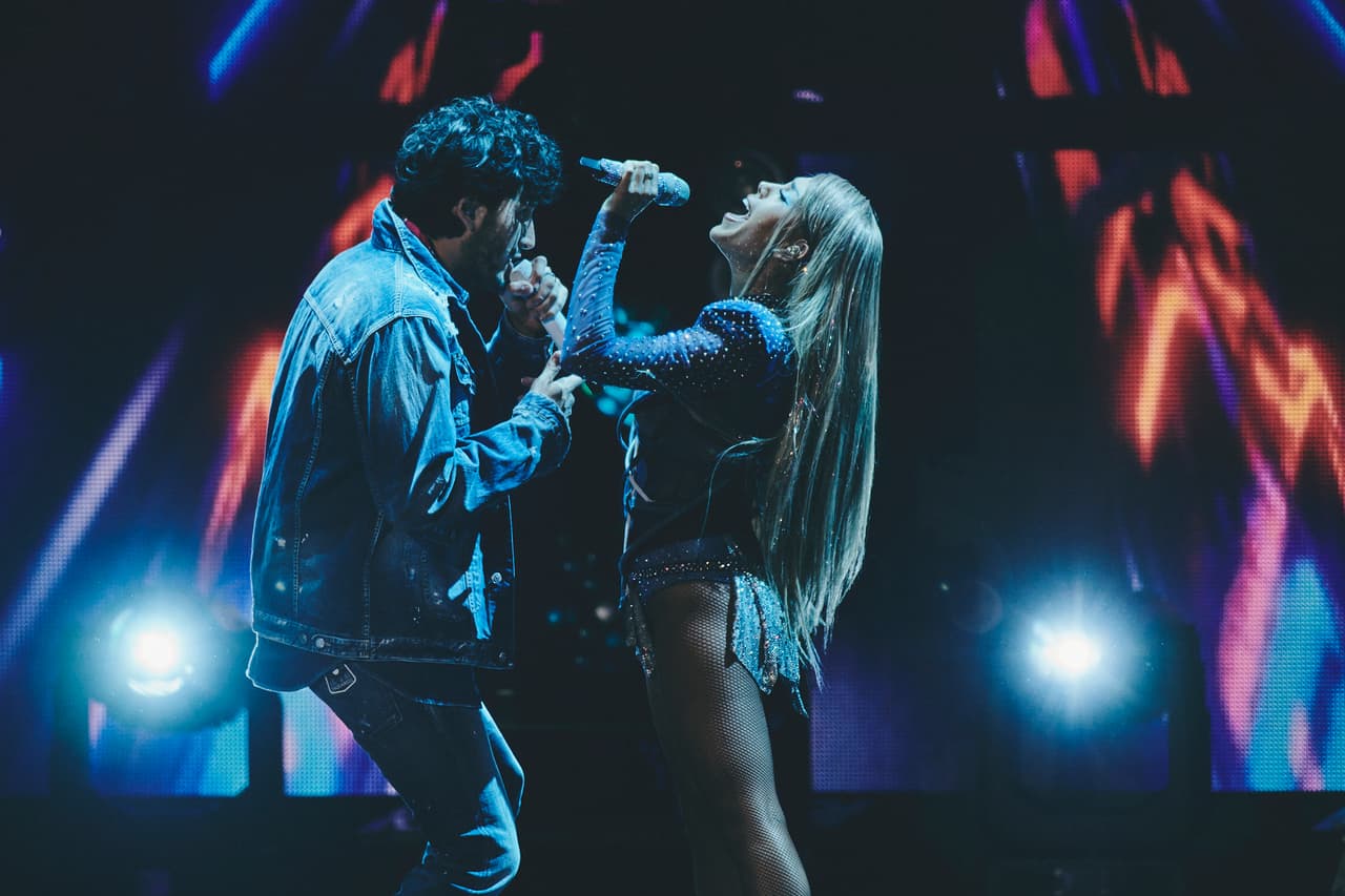 Ambos artistas se habían conocido en 2018 y desde entonces no se ha habían visto en persona.