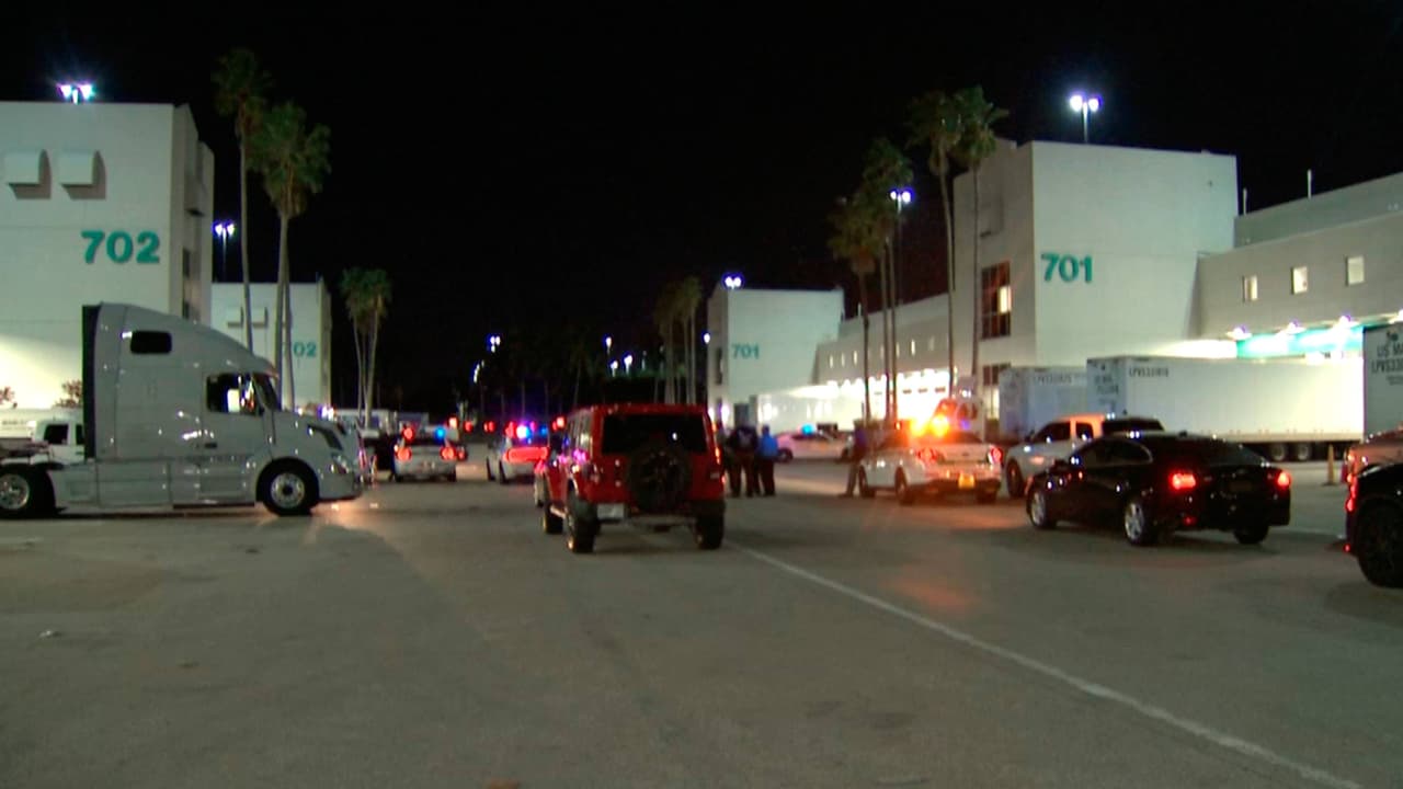 Tiroteo en una zona de carga cercana al aeropuerto de Miami deja dos personas heridas