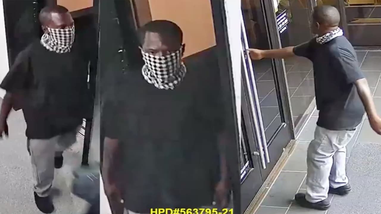 “La tomó del cuello": Policía busca a sospechoso de secuestrar y robar a una mujer mayor en Houston