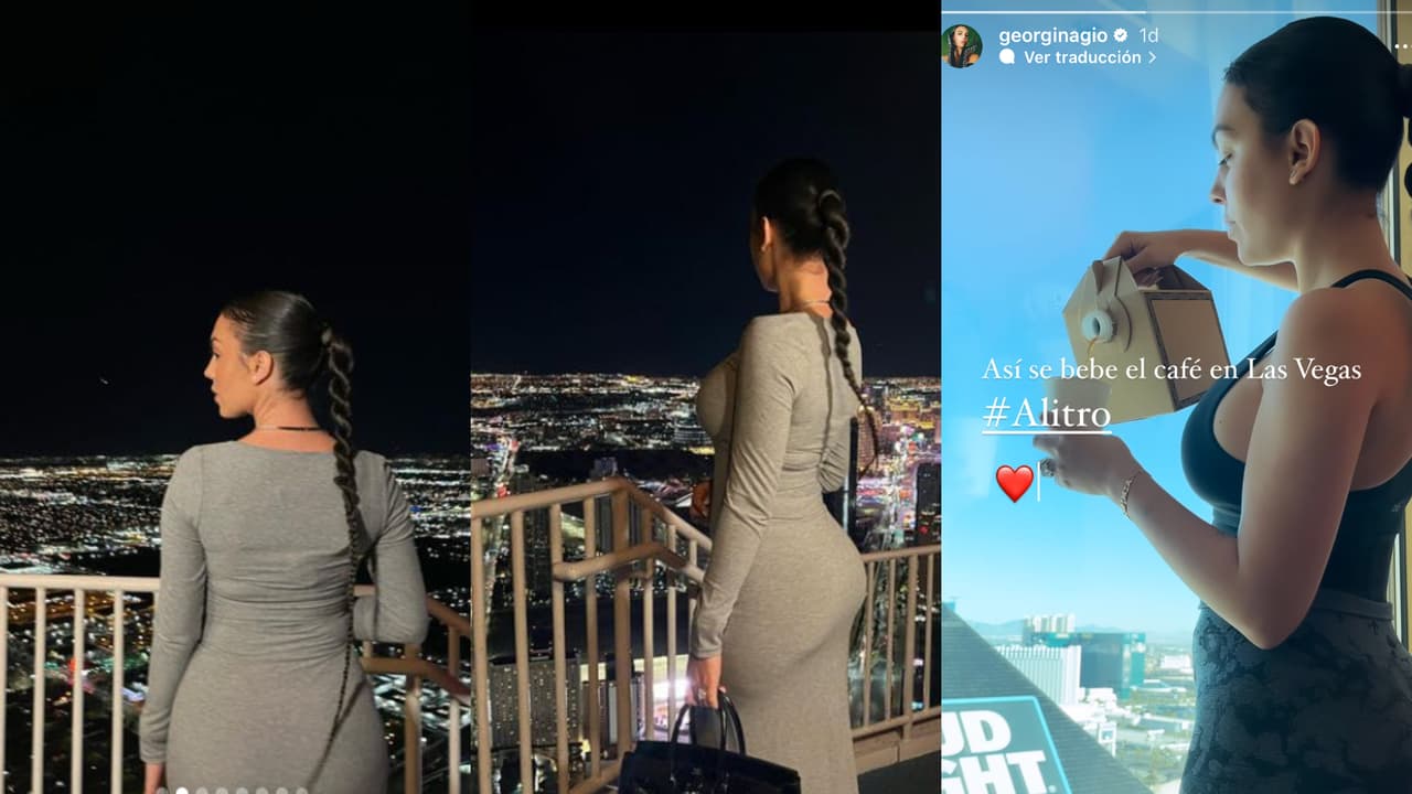 Georgina Rodríguez compartió en Instagram algunos de los momentos que vive antes de la noche de los Latin GRAMMY 2022.