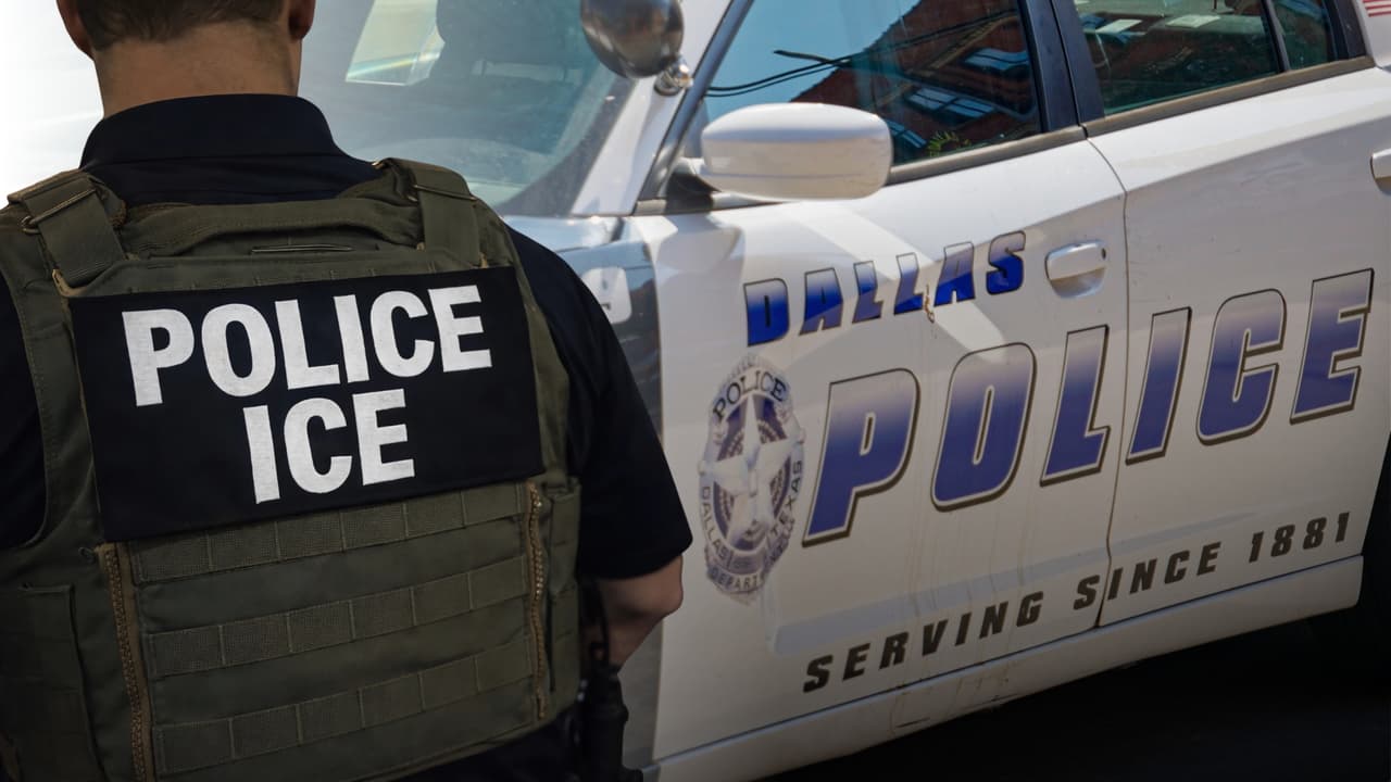 ¿Una parada de tráfico puede terminar en manos de ICE? La Policía de Dallas explica qué ocurre durante una detención