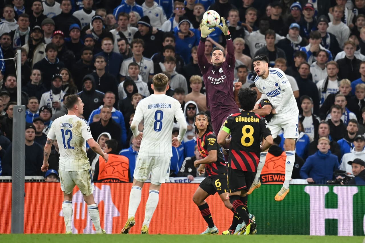 El Manchester City no pasó del empate 0-0 en su visita a Dinamarca ante Copenhague, mientras que Juventus cayó en Israel por 2-0 ante el Maccabi Haifa.