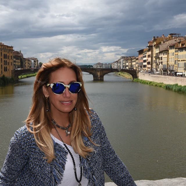 Aquí desde el famoso Ponte Vecchio.