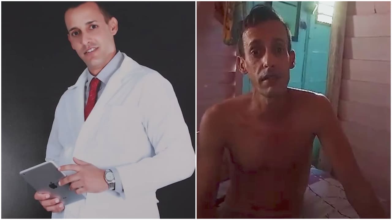 "Estoy escuálido": médico cubano que vive en la extrema pobreza pide ayuda para él y su familia