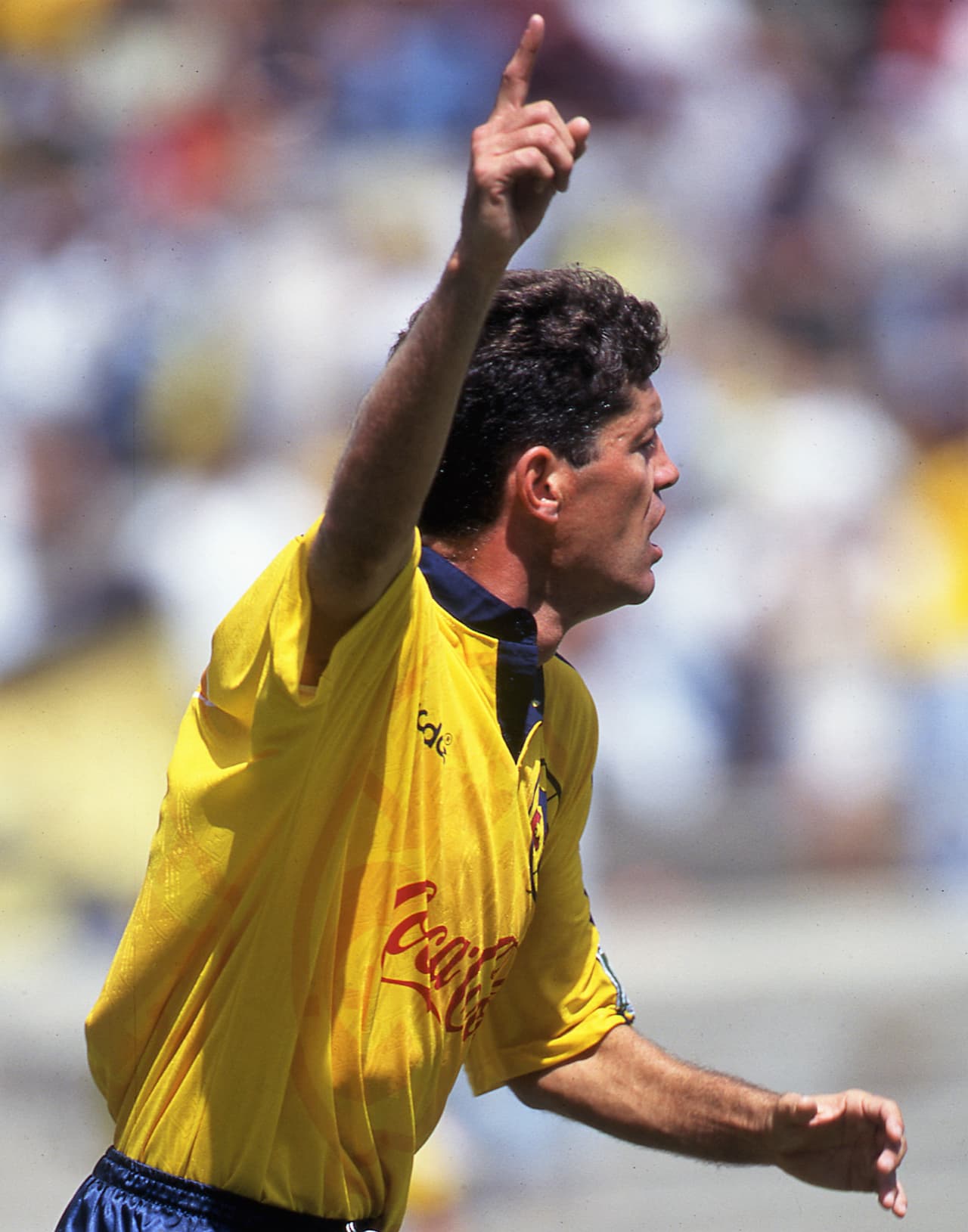 Ricardo Peláez, delantero titular del América en el Invierno 97, enfrentó al Puebla en el Corregidora. Ahí dio una de las grandes actuaciones de su carrera: Hat Trick. América ganó 4-0.