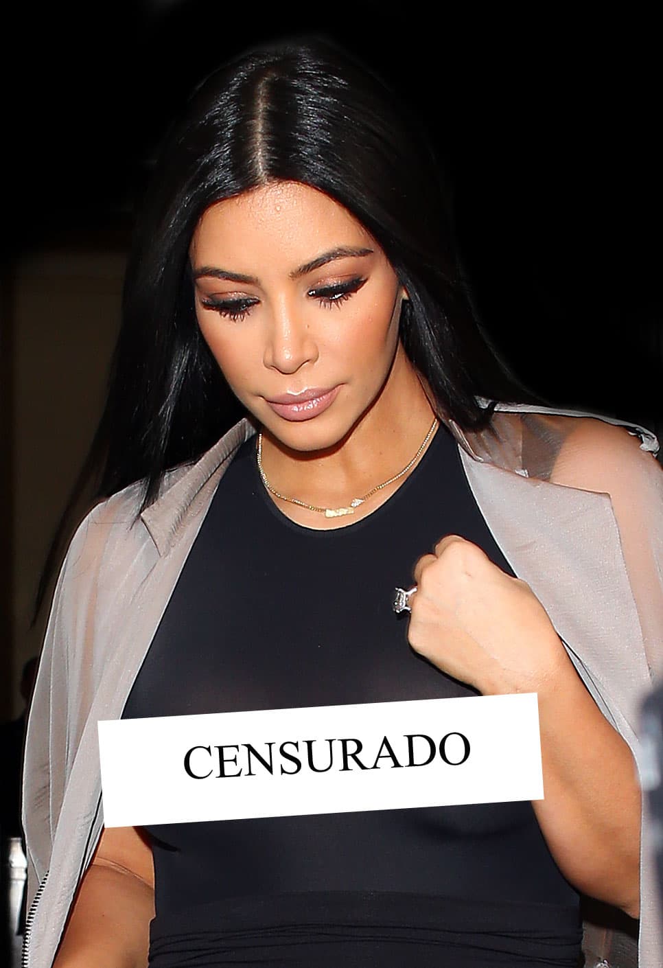 Los paparazzi no perdieron oportunidad de retratarla así.