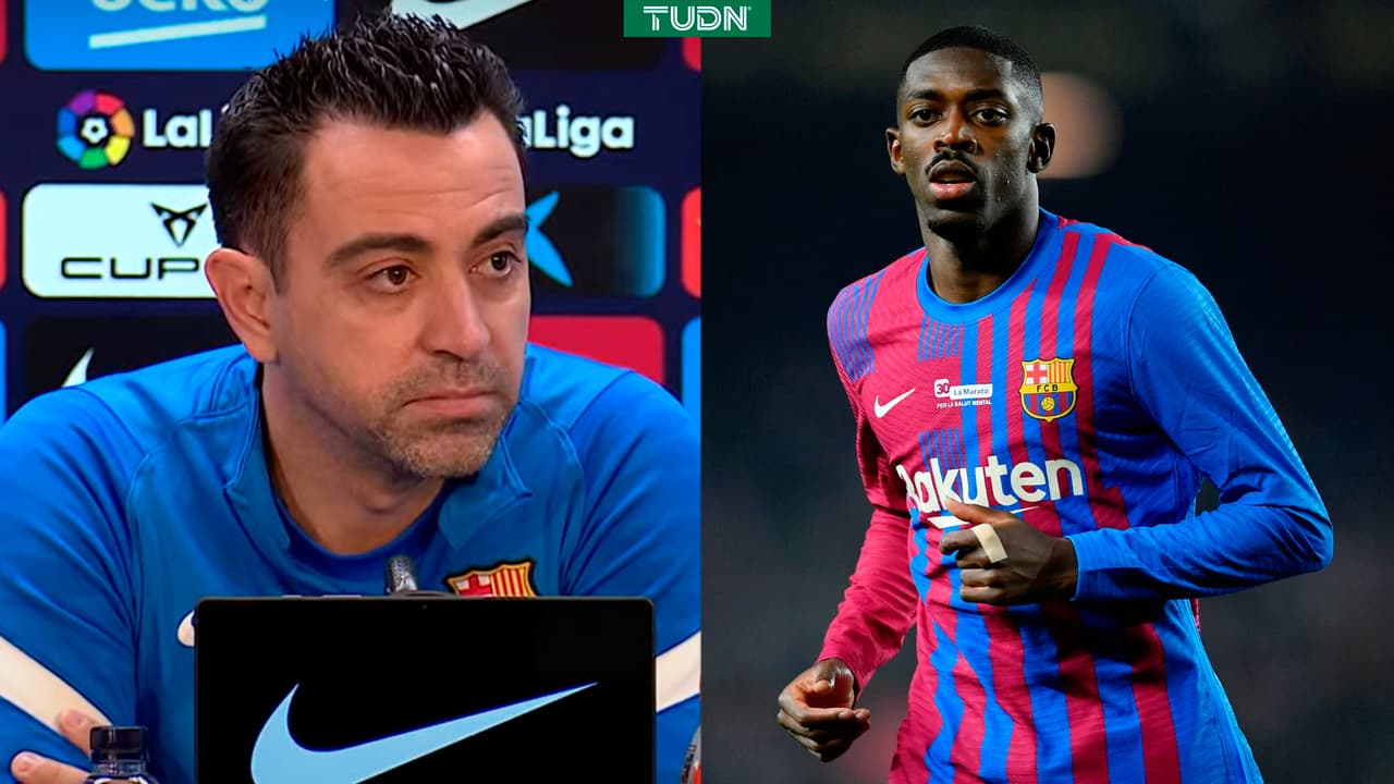 Xavi 'descongela' a Dembélé: "Decidimos que forme parte del equipo"